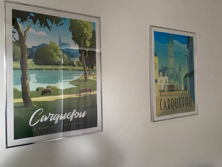 Appartement de vacances pour 5 personnes, avec jardin