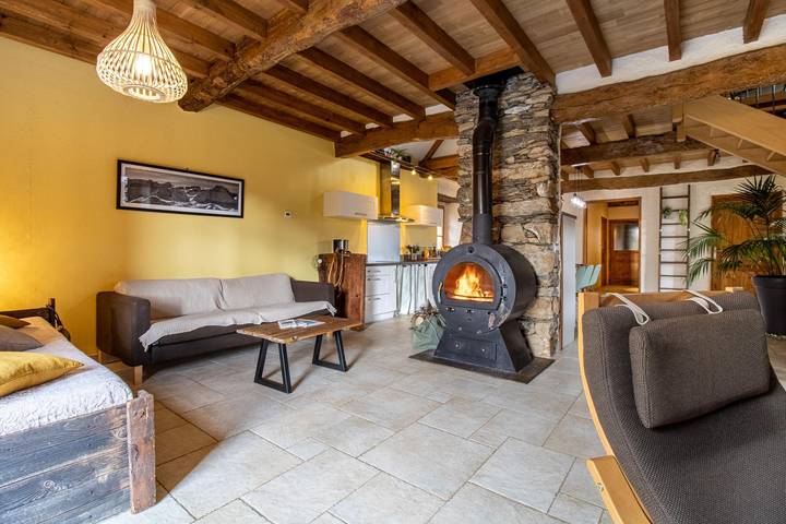 Gîte pour 6 personnes, avec terrasse ainsi que jardin et jacuzzi, animaux acceptés à Arrens-Marsous - 3