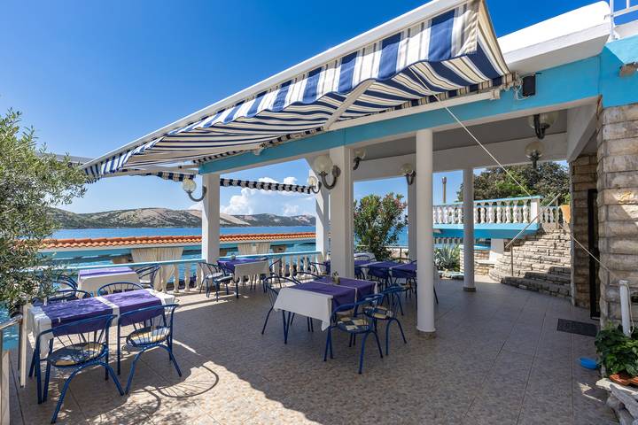 Ferienwohnung für 6 Personen, mit Meerblick und Pool sowie Balkon, mit Haustier in Novalja - 4