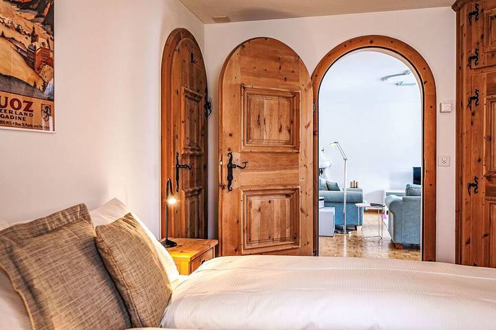 Ganze Wohnung, Chesa Mezzaun in Zuoz, Sankt Moritz