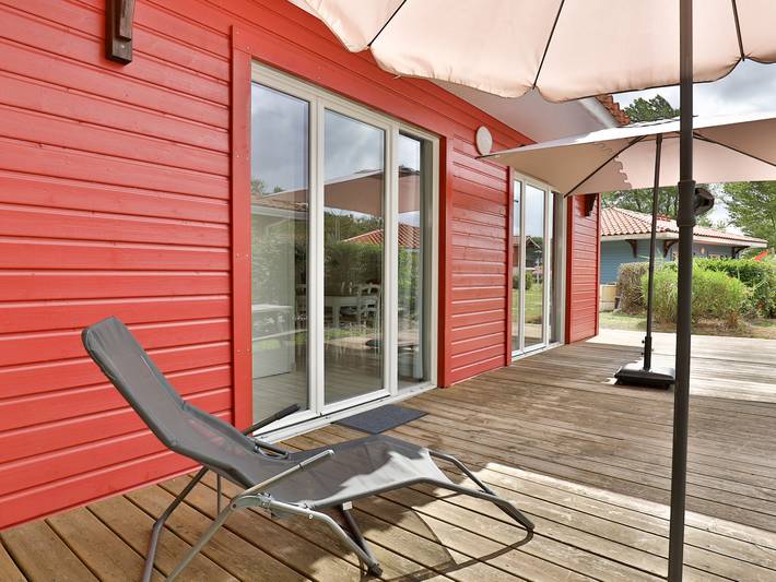 Maison de vacances pour 8 personnes, avec terrasse à Parentis-en-Born