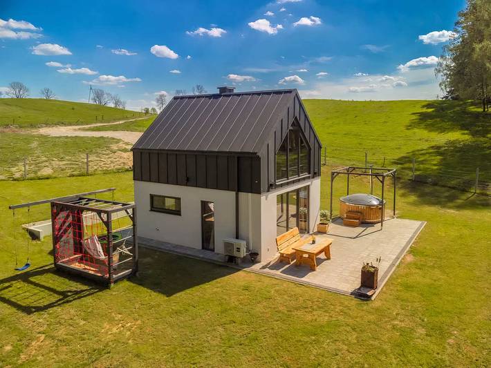 Ferienhaus für 6 Personen, mit Garten und Whirlpool in Polen