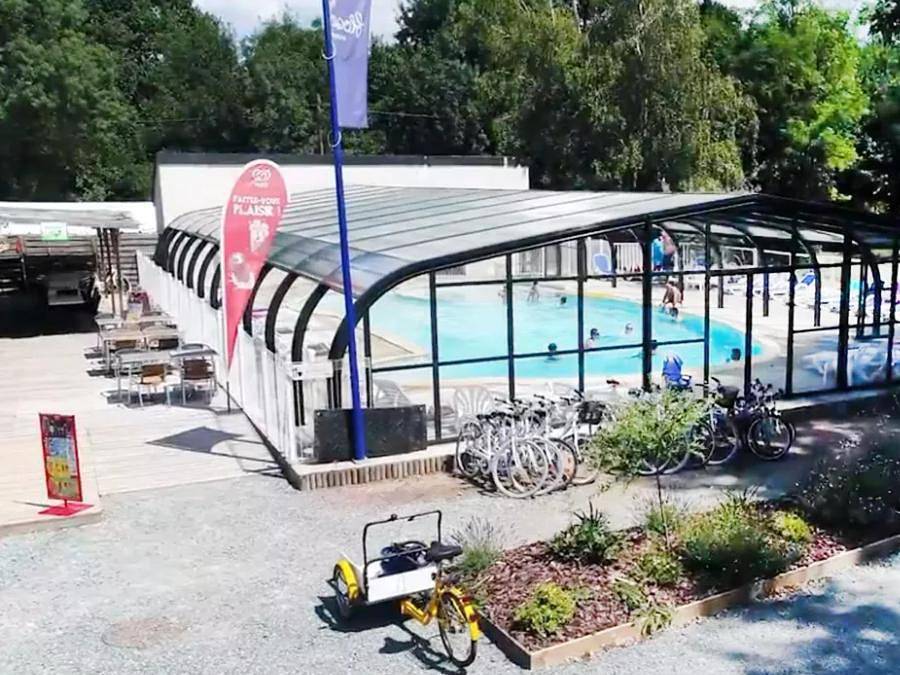 Flower Camping du Port Caroline - Safarizelt 2 personen - Standard-Biwakzelt 1 Zimmer (ohne Sanitäranlagen / ohne Küche / ohne Parkplatz) in Loire-Authion, Angers und Umgebung