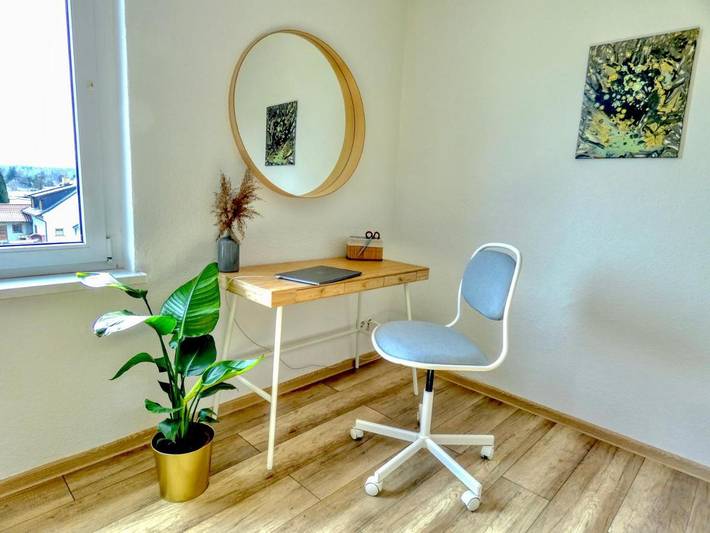 Ferienwohnung für 8 Personen, mit Seeblick und Garten sowie Ausblick, mit Haustier in Joachimsthal - 3