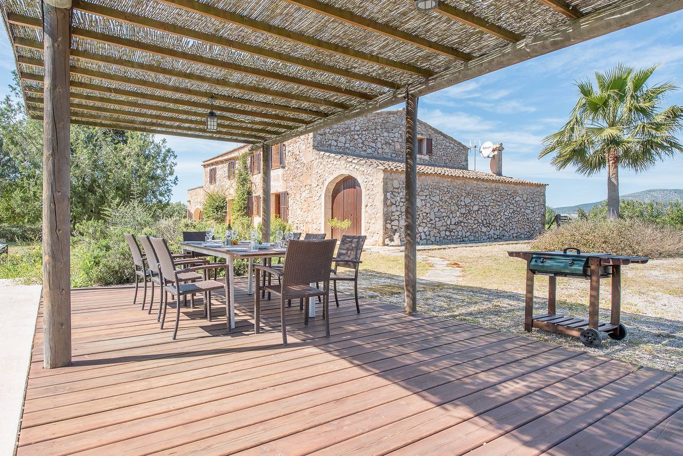 Casa de vacaciones para 8 personas con terraza in San Lorenzo de Cardessar, Mallorca Este