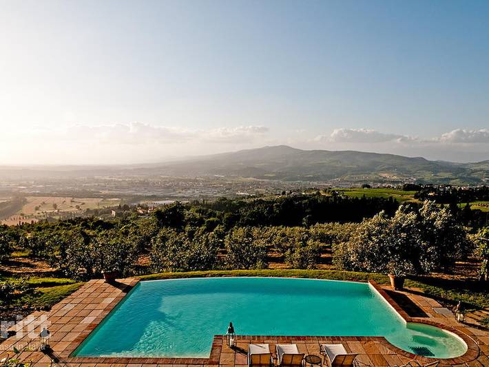 Casa vacanza per 6 persone, con idromassaggio e piscina nonché balcone/terrazza e terrazza a Montelupo Fiorentino