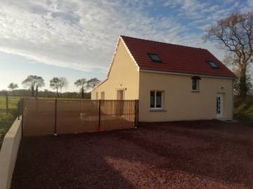 Gîte pour 7 personnes, avec terrasse dans la Manche
