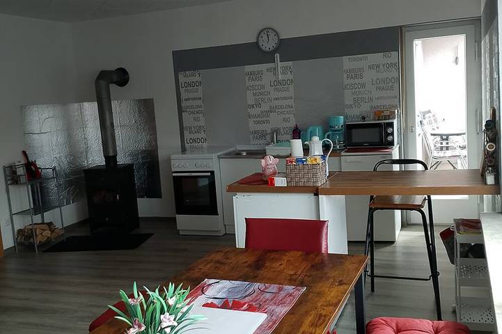 Ferienwohnung für 6 Personen, mit Balkon und Garten