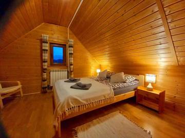 Ferienhaus für 4 Personen, mit Pool und Ausblick sowie Garten und Sauna in Polen