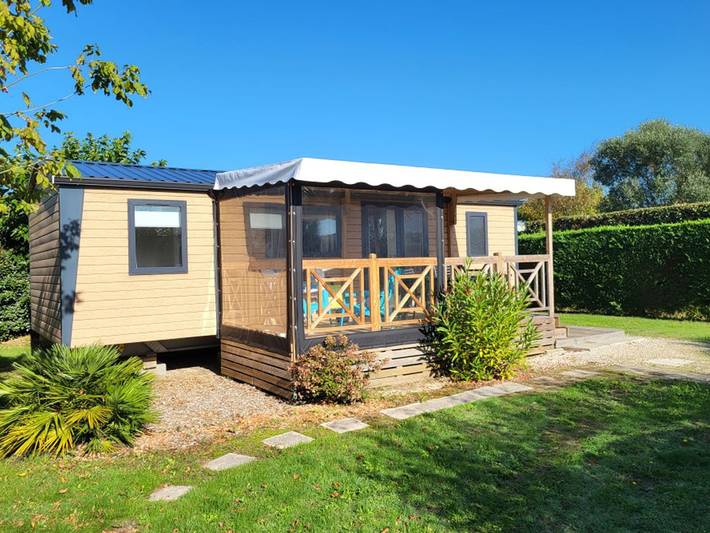 Camping pour 6 personnes, avec piscine, animaux acceptés à Brem-sur-Mer - 2