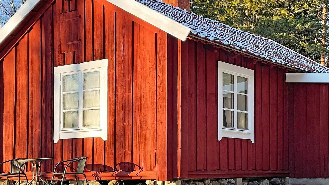 Hus för 4 Personer, med trädgård