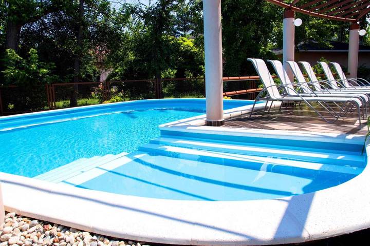 Ferienhaus für 19 Personen, mit Sauna und Garten sowie Balkon in Siofok - 4