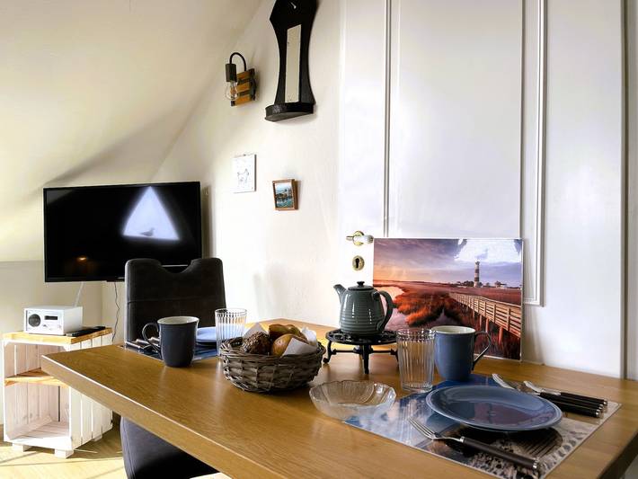 Ferienwohnung für 3 Personen, mit Balkon und Sauna, kinderfreundlich auf Amrum - 4