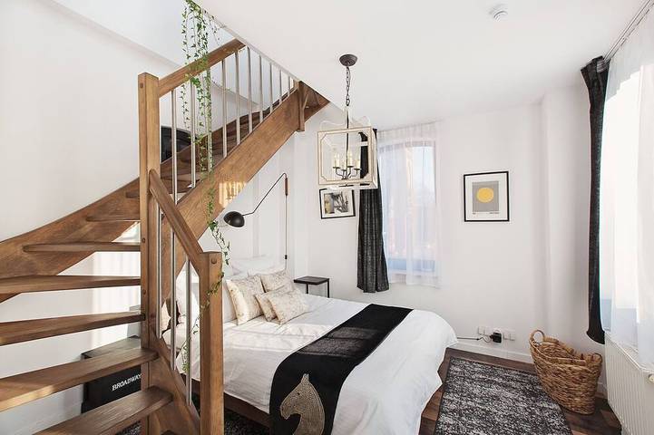 Ganze Wohnung, Loft Barnim - duplex with Historic Fire Tower and roof terrace! - near the lake in Neustettin, Westpommern