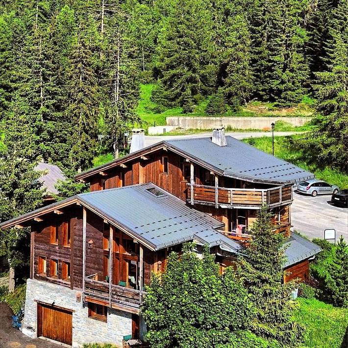 Lodge pour 2 personnes, avec Terrasse et Jacuzzi ainsi que Sauna et Vue dans Les Arcs