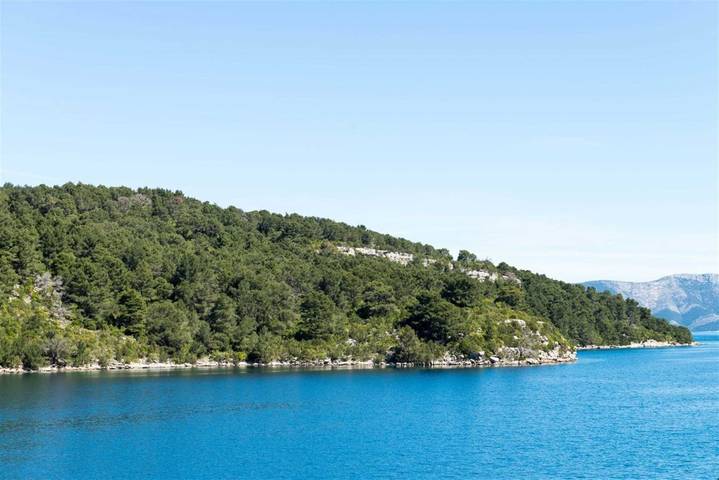 Ferienwohnung für 5 Personen, mit Balkon und Meerblick in Mljet