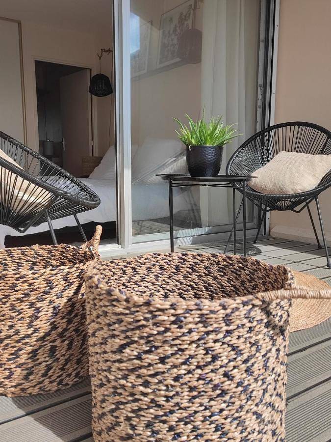 Location de vacances pour 2 personnes, avec vue et jardin à Concarneau