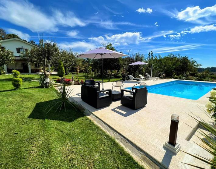 Chalet para 9 personas, con jardín y balcón, Se admiten mascotas en Galicia - 3