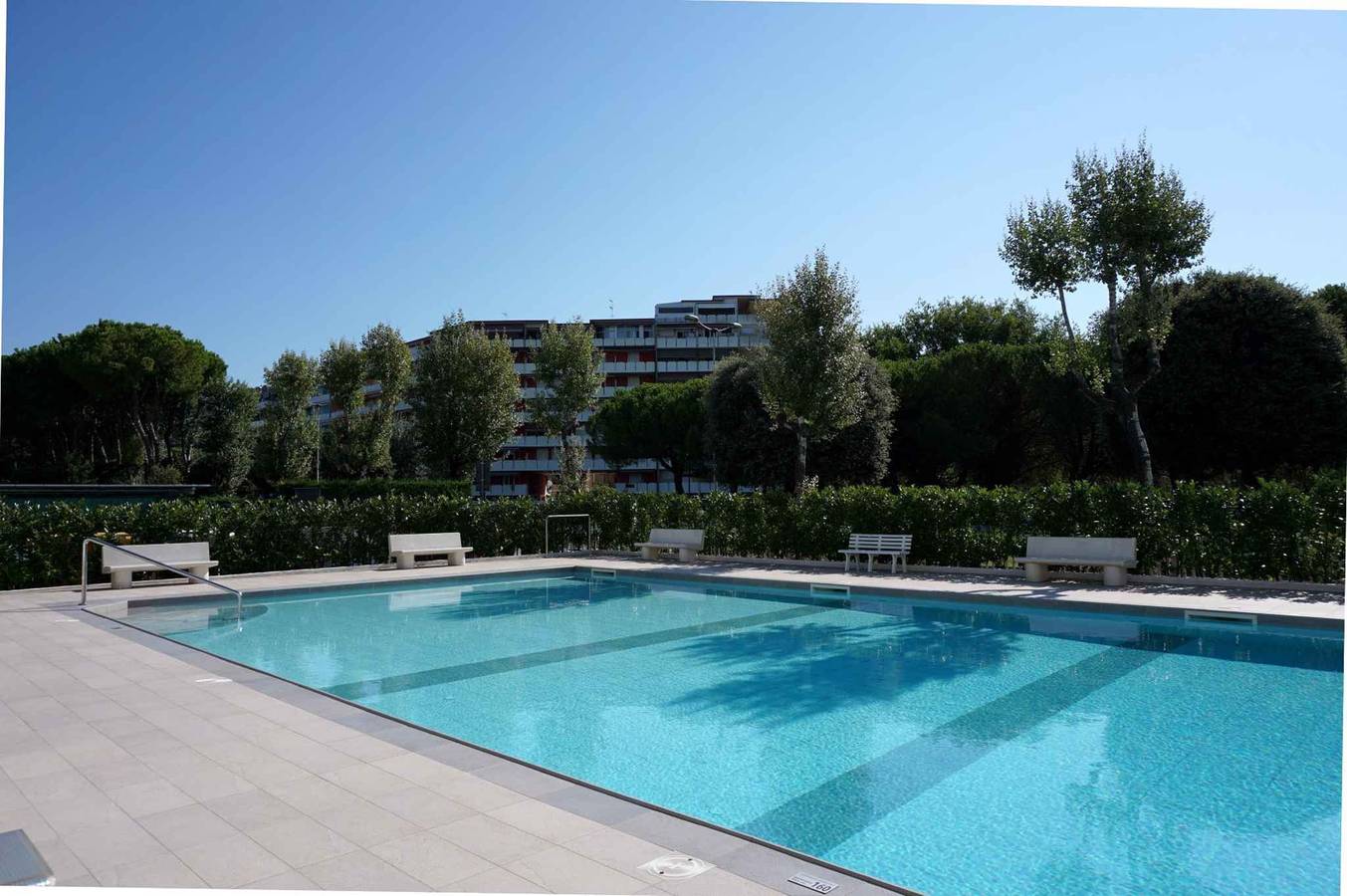 Ganzes Studio, Studio Mono renoviert mit Swimmingpool und Meerblick  in Porto Santa Margherita, Caorle