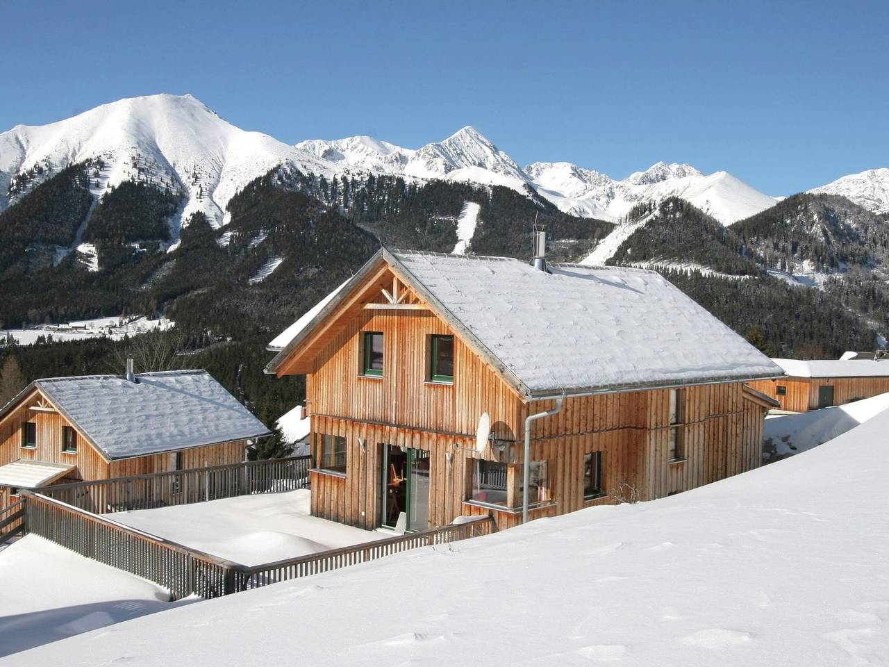 Chalet Hohentauern am Skilift in Hohentauern, Murtal