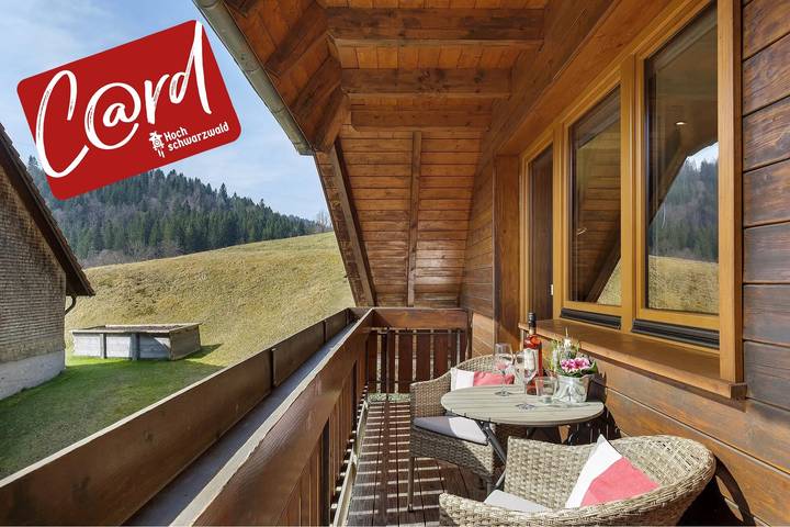 Ferienhaus für 6 Personen, mit Balkon und Garten in Hinterzarten
