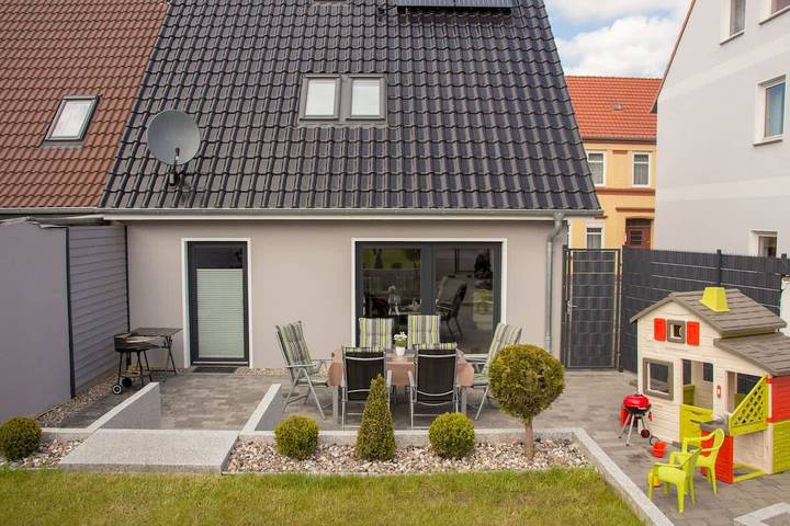 Ferienhaus für 6 Personen, mit Garten