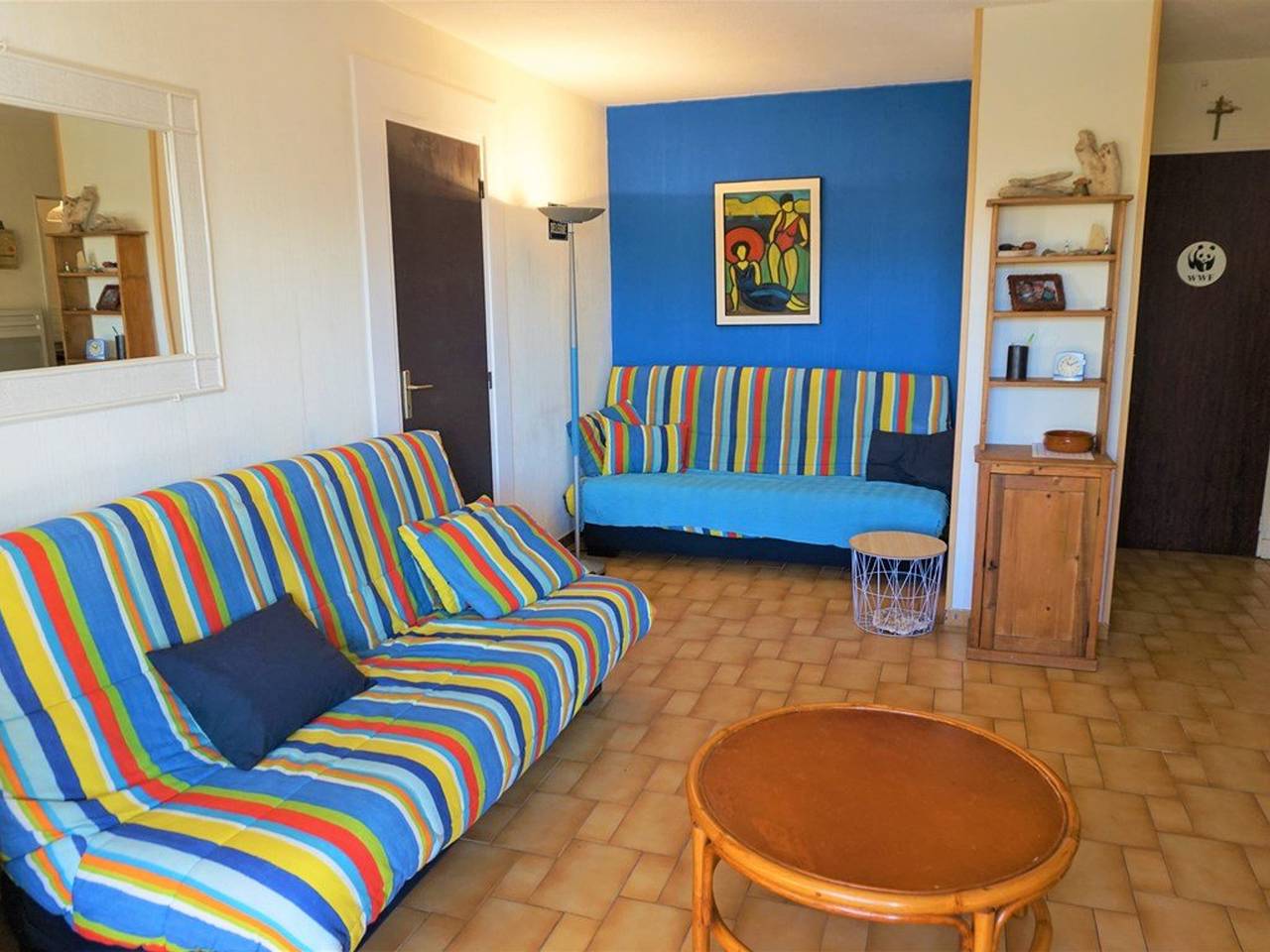 Entire apartment, Stunning T2 with garden and parking, Cap d'Agde in Cap d'Agde, Agde