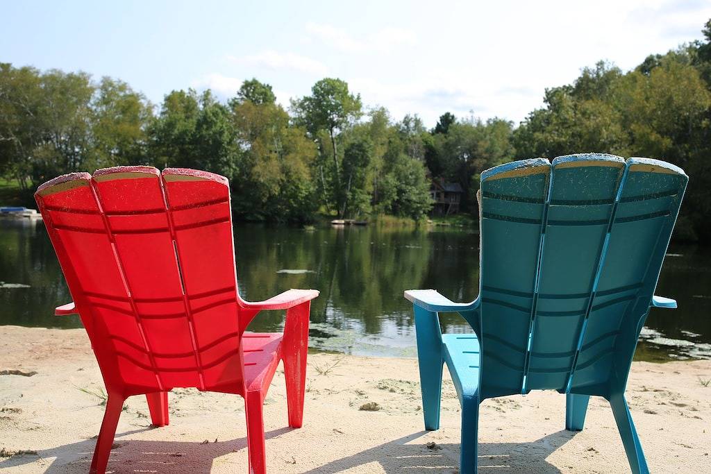 Birch Lake Getaways-Lakeside Ranch nach Hause in Monroe County (WI)