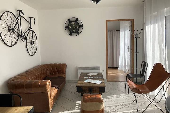 Appartement de vacances pour 6 personnes, avec sauna et terrasse