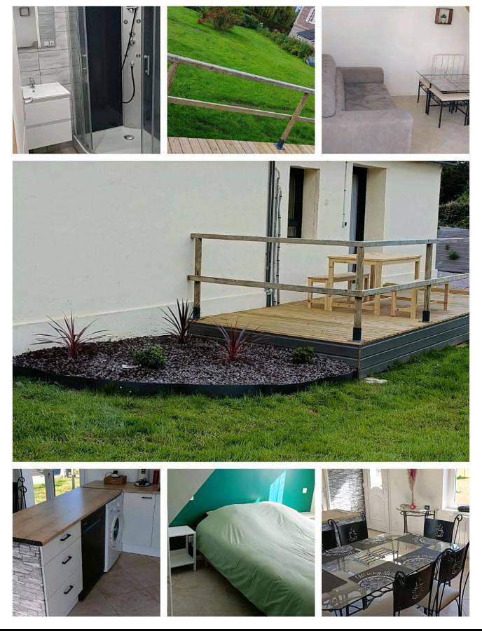 Location de vacances pour 6 personnes, avec Terrasse et Jardin à Manneville-ès-Plains