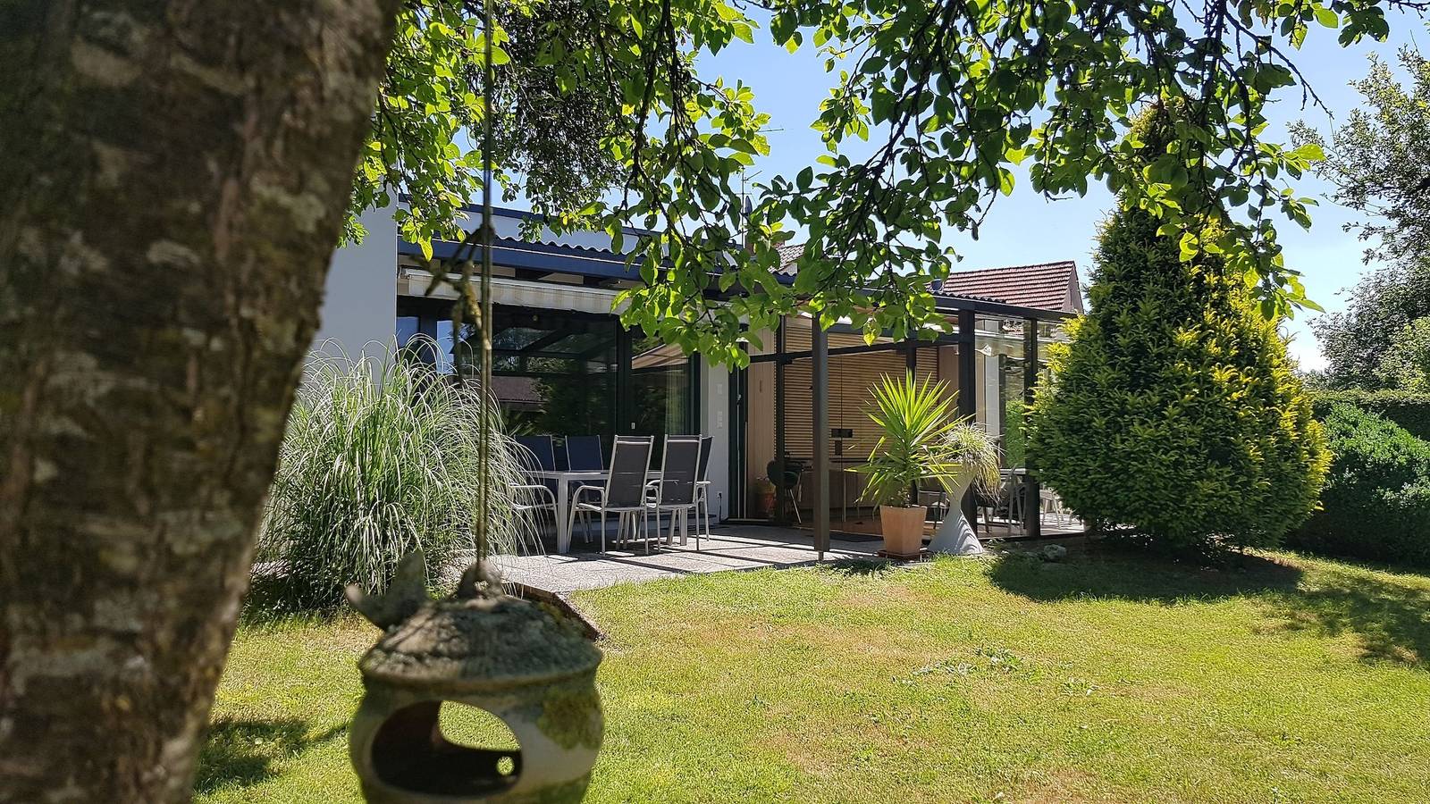 Ferienhaus Brenzblick - Ferienhaus mit Wintergarten in Gundelfingen a.d.Donau, Bayerisch Schwaben