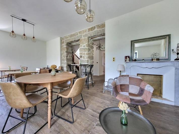 Chambre d’hôte pour 4 personnes, avec vue et jardin à Bastelica