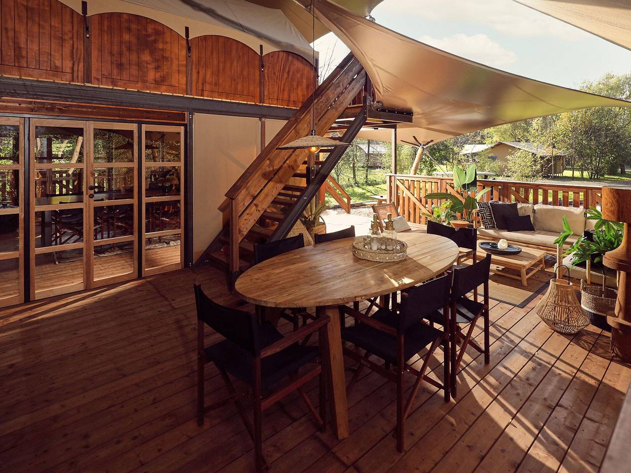 Wolderwijd Lake Glamping Tent in Flevoland