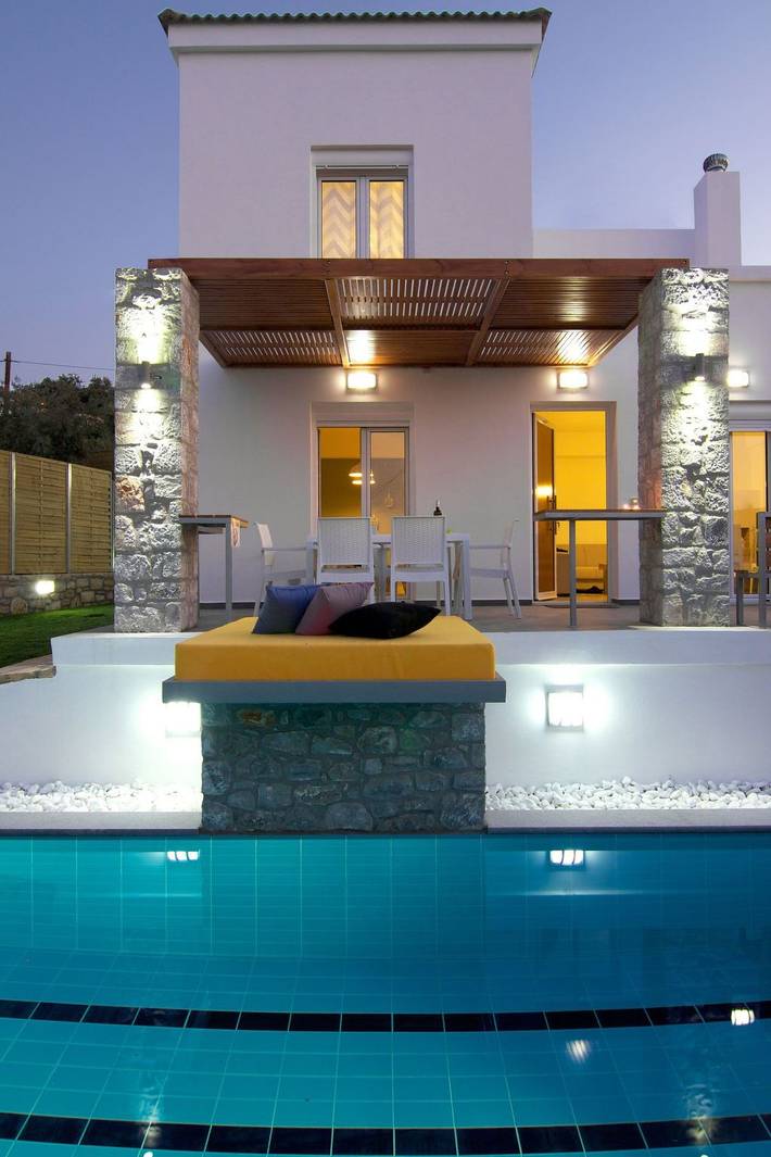 Ferienhaus für 6 Personen, mit Balkon und Terrasse sowie Garten in Rethymnon - 4