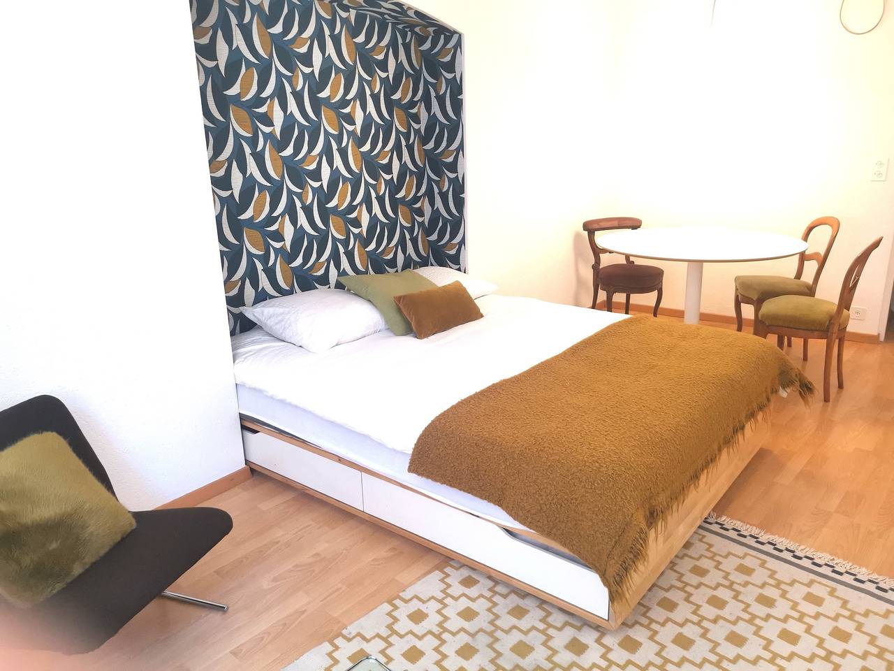 Ganze Ferienwohnung, Studio des Arcades - Studio des Arcades 1 in La Neuveville, Naturpark Chasseral