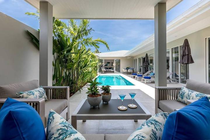 Villa pour 6 personnes, avec jardin et piscine dans Koh Samui