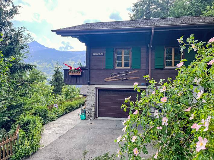 Vacation rental for 5 people, with view and yard in Grindelwald