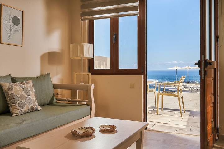 Vakantieappartement voor 4 personen, met zwembad en tuin op Kreta