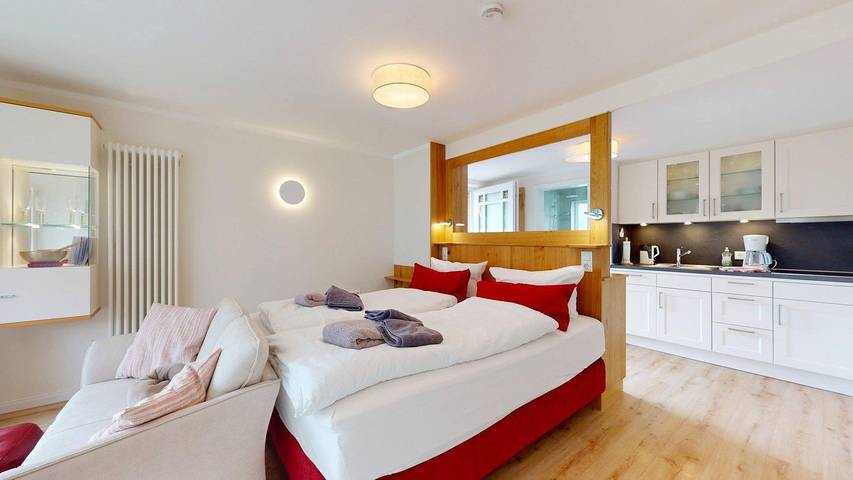 Ferienwohnung für 2 Personen, mit Sauna und Garten sowie Terrasse auf Langeoog