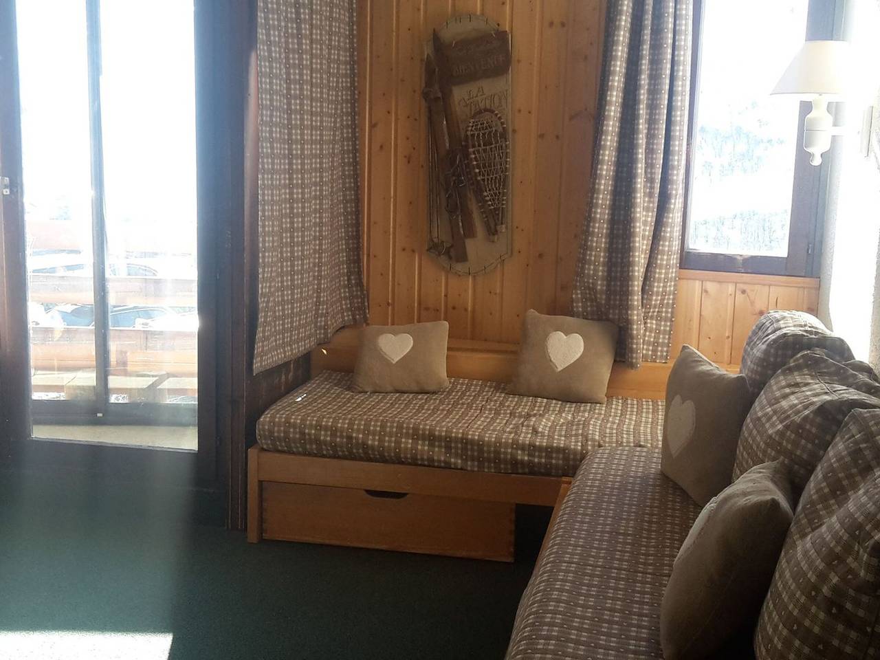 Studio entier, Appartement 4 pers. au pied des pistes avec balcon - Les Belleville in Les Menuires, Saint-Martin-de-Belleville