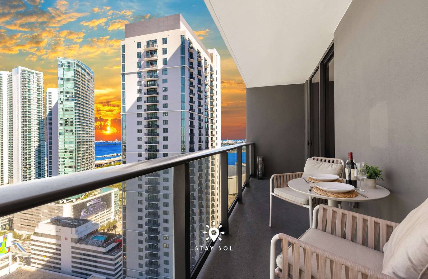 Ganze Wohnung, Ferienwohnung für 6 Personen mit Balkon in Miami, Florida