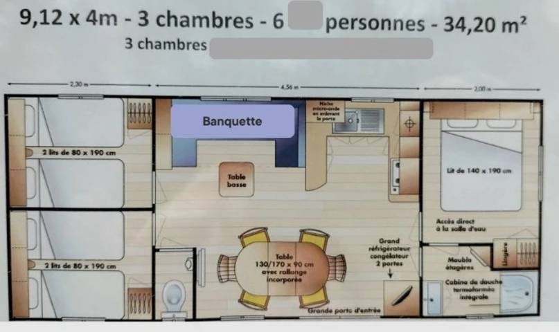 Camping pour 6 personnes dans la Sarthe - 2