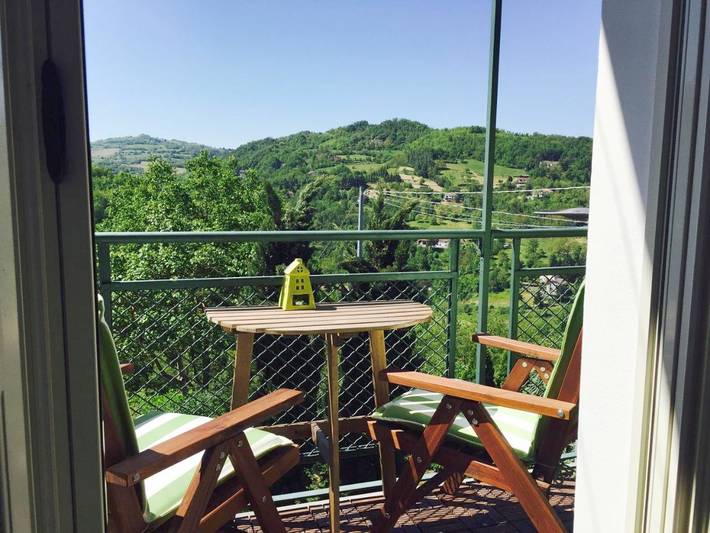 Location de vacances pour 3 personnes, avec vue et balcon à Acqui Terme - 2