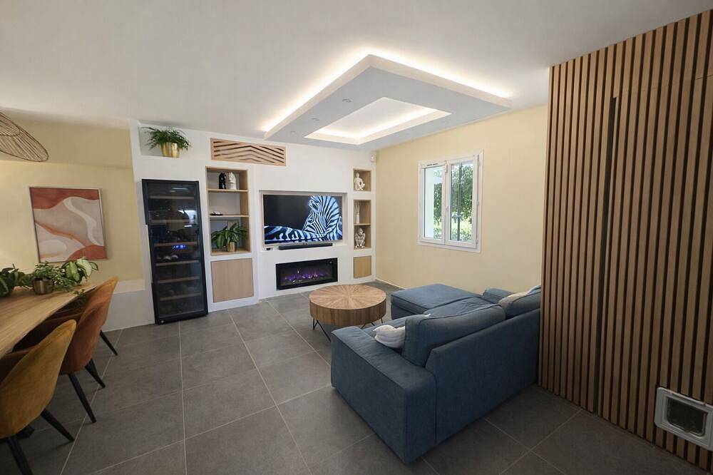 Contemporary villa with heated pool near Aix-en-Provence in Rousset, Region de Aix-en-Provence