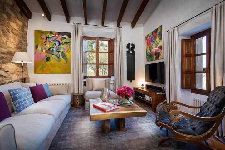 Finca für 8 Personen, mit Garten und Terrasse sowie Meerblick und Pool in Banyalbufar - 4