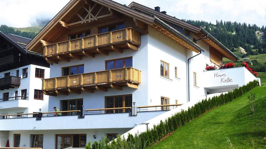 Ferienhaus für 18 Personen, mit Pool und Balkon/Terrasse sowie Sauna, mit Haustier in Serfaus-Fiss-Ladis