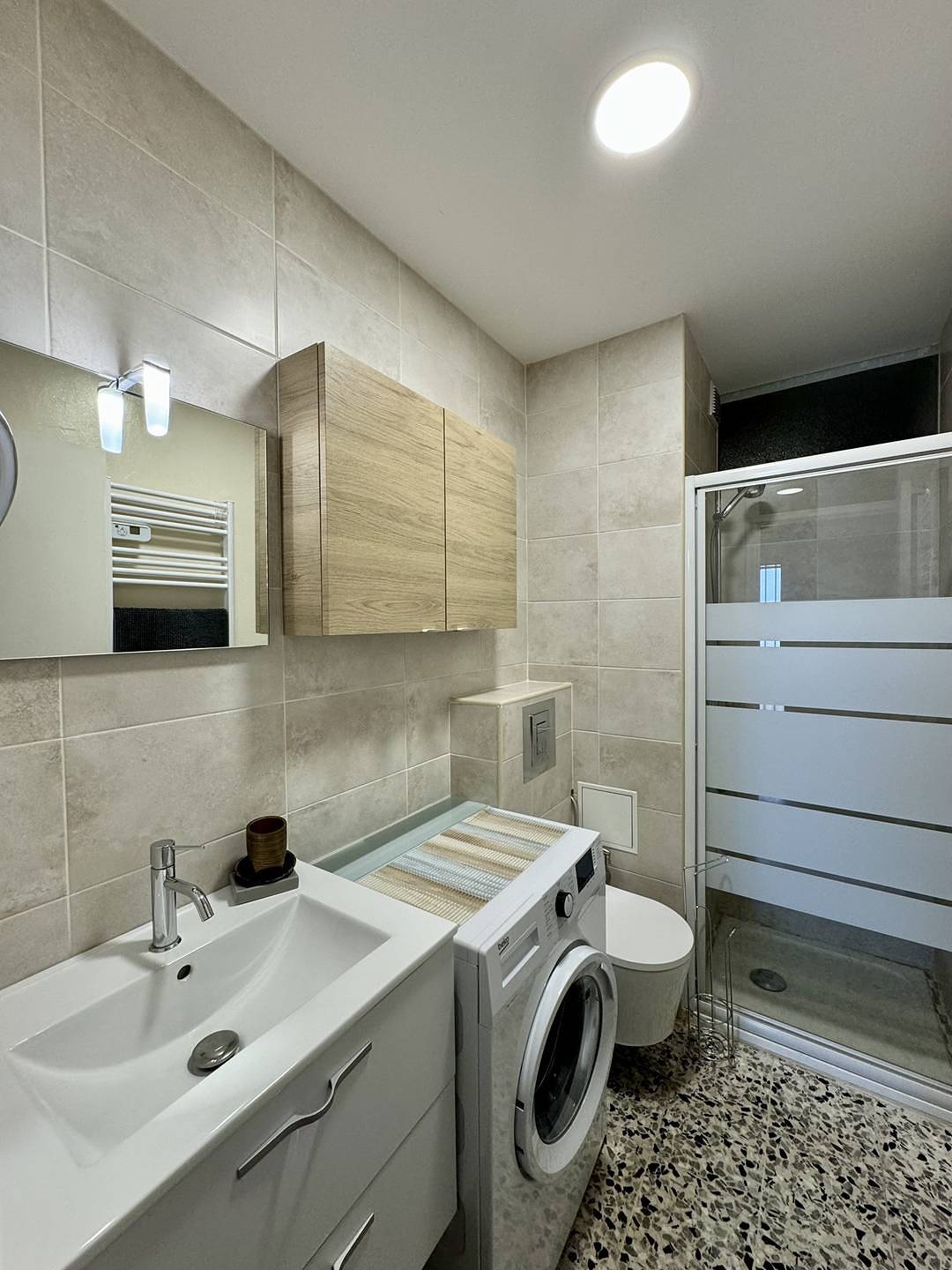 Ganze Ferienwohnung, Ferienwohnung für 4 Personen mit Balkon/Terrasse in Le Barcarès, Côte d'Améthyste