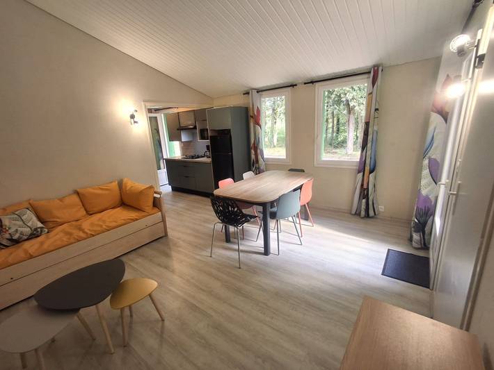 Maison de vacances pour 4 personnes, avec jardin