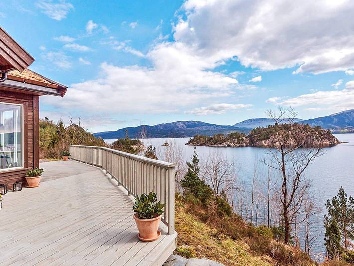 Ferienhaus für 6 Personen, mit Terrasse in Sveio