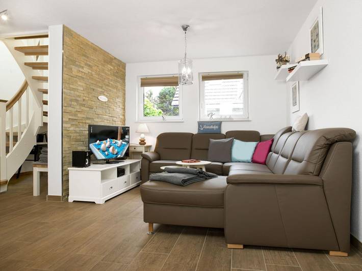 Ferienhaus für 6 Personen, mit Terrasse und Garten sowie Sauna